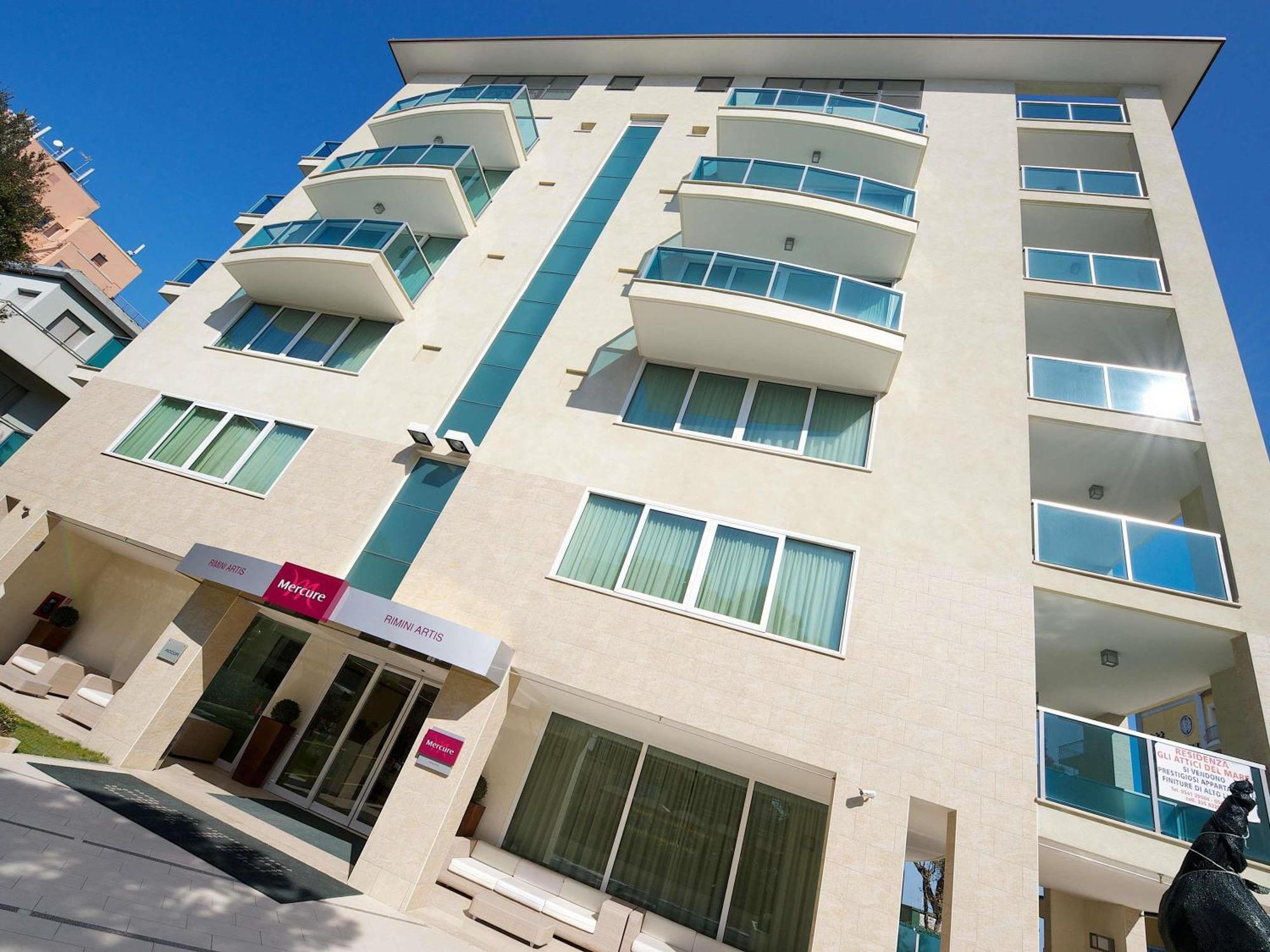 Mercure Hotel Rimini Artis Esterno foto