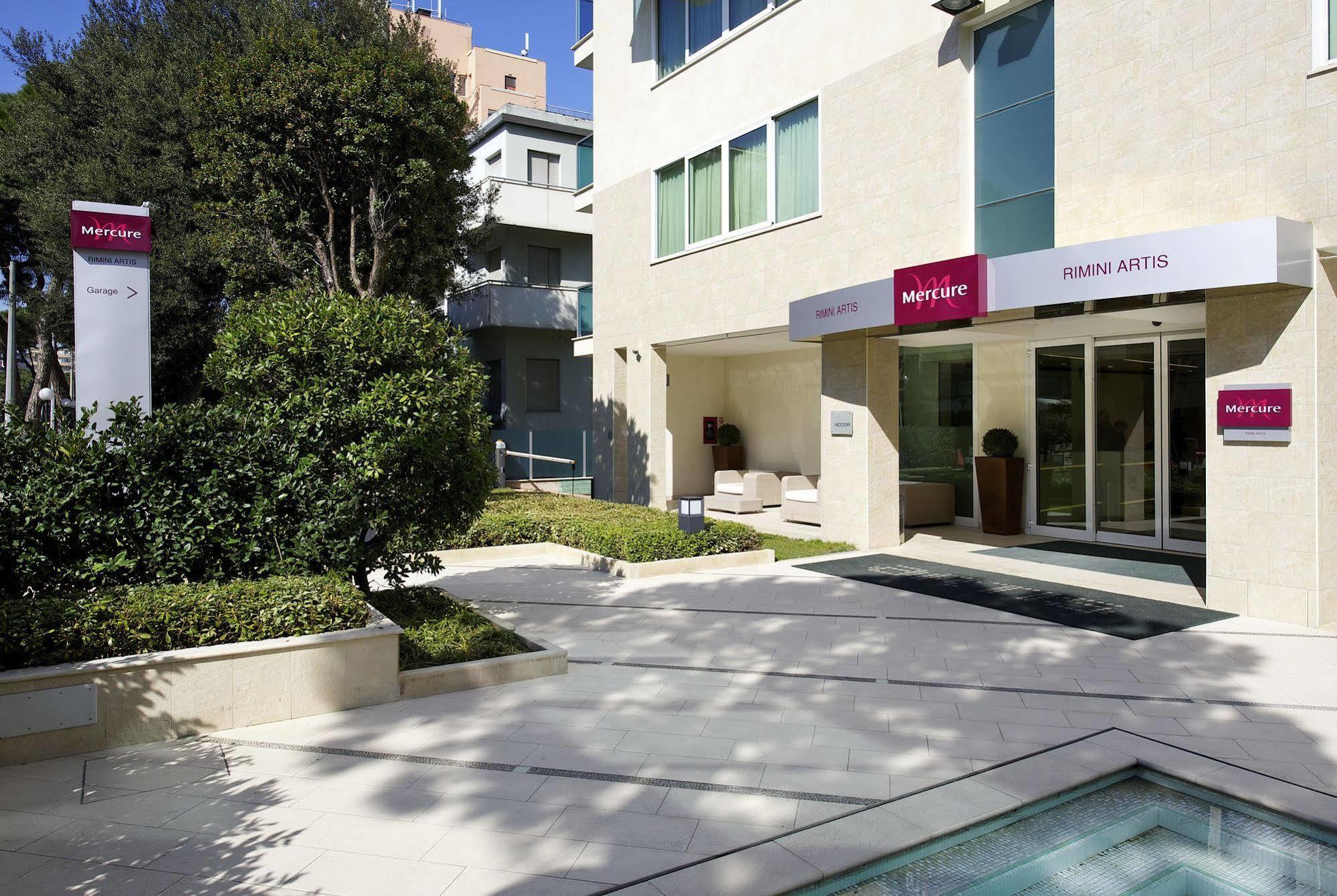 Mercure Hotel Rimini Artis Esterno foto